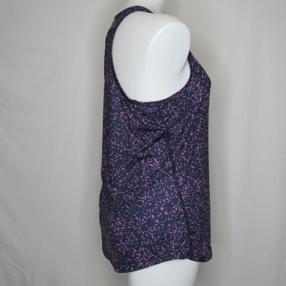 Zoot Purple Abstract Print Racer Back Sport Tank Top Women's L Large - Picture 4 of 8